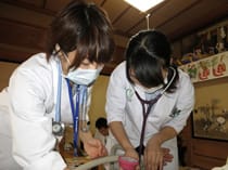 東日本大震災被災地域での医療体験実習を行いました